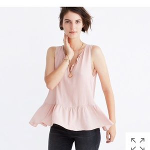 Peplum tank